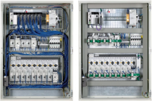 Traditional panel V Smartwire-DT panel